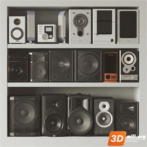 Audio tech 3D Models